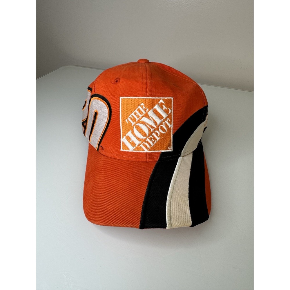 Vintage Y2K NASCAR Home Depot Tony Stewart Hat Cap #20 Chase Authentics Snapback